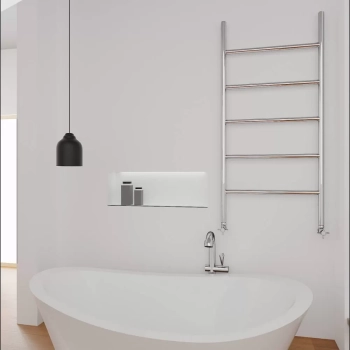 Kúpeľňový radiátor MINIMAL 1 čierny 530x900mm 195W Imers 2712CZ