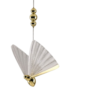 MARIPOSA zlatá 3xLED závesná lampa Light Prestige LP-1715/3P