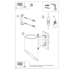 Nástenné svietidlo PENNE 20 biele 1x40W G9 Sollux Lighting