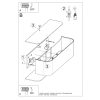 Nástenné svietidlo LOKKO čierne 2x60W E27 Sollux Lighting