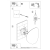 Nástenné svietidlo SENSES biele 2x40W G9 Sollux Lighting