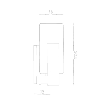 Nástenné svietidlo LAPPO prírodné drevo 1x40W E14 Sollux Lighting