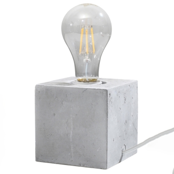 ARIZ concrete 1x60W E 27 stolová lampa Sollux Lighting