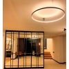 Plafond RING S čierny 1xLED CCT Light Prestige