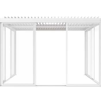 Pergola Tarasowa Luxe 3x3m - Kolor Biały